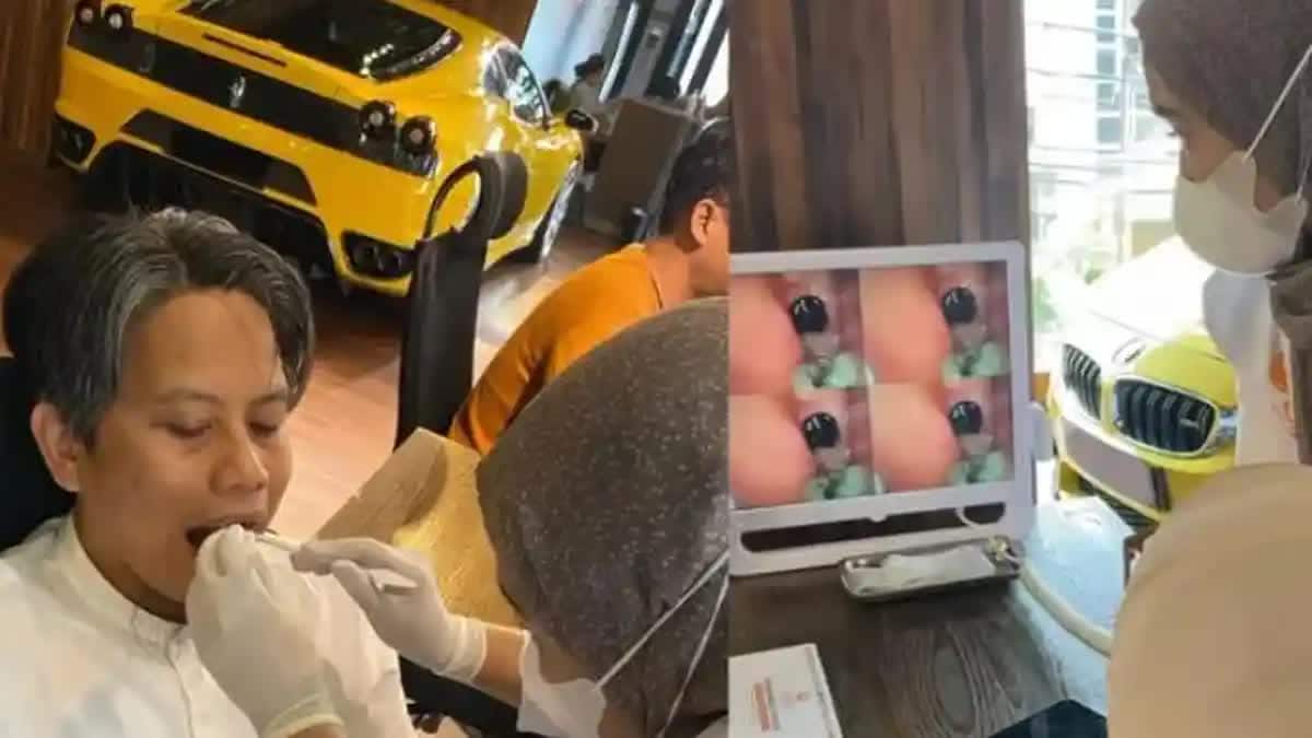 Pemeriksaan gigi ODAC digelar di lokasi acara komunitas klub sport car