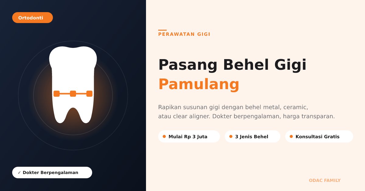 Berapa Lama Pakai Behel Gigi? Tahapan dan Faktor yang Memengaruhi