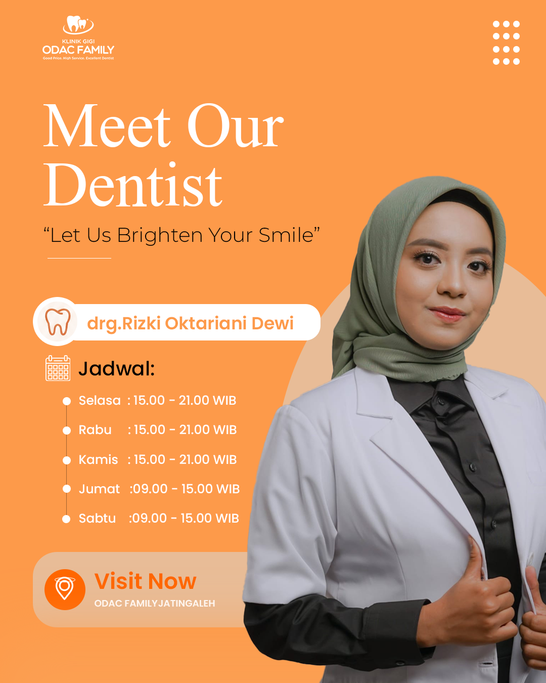drg.Rizki Oktariani Dewi, dokter gigi di Klinik Gigi Semarang